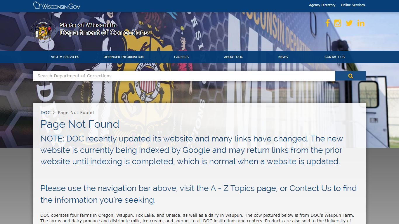 Racine Correctional Institution Information In-Person Visiting - Wisconsin